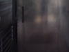 Stainless clad pivot door